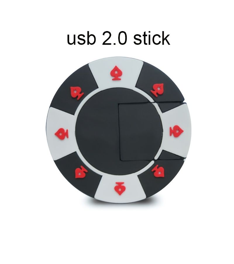 2GB USB Flash Drive With Poker Chip Design - Image 5