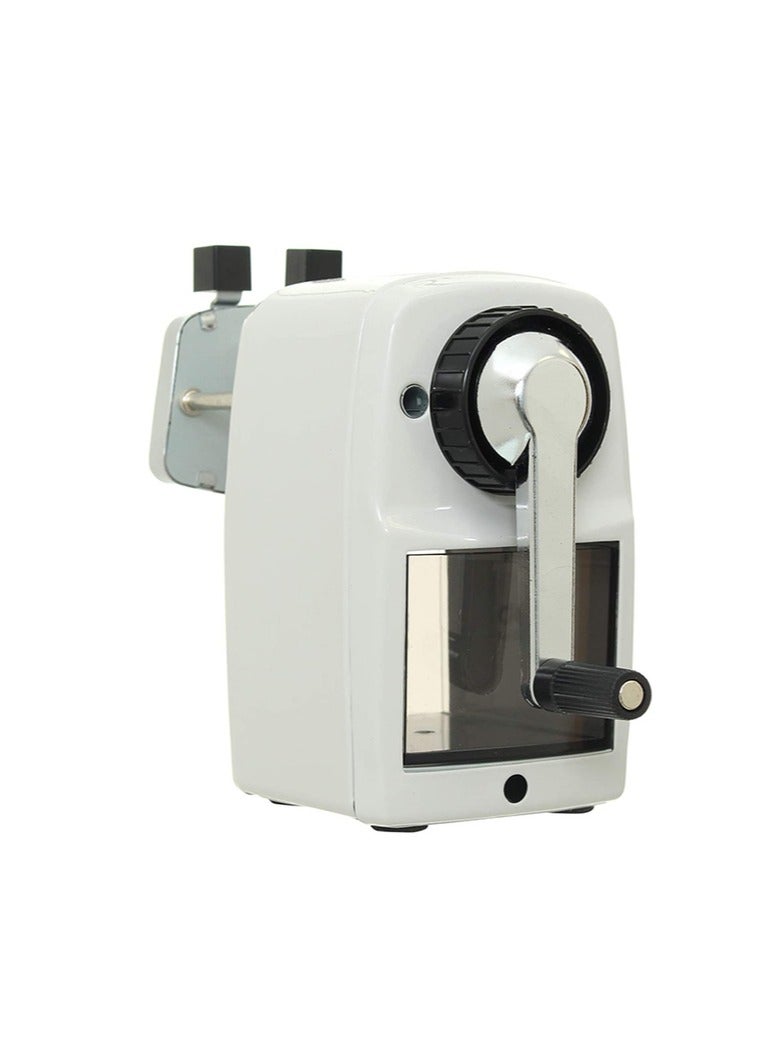 Deli Pencil Sharpener, White/Black - Image 2