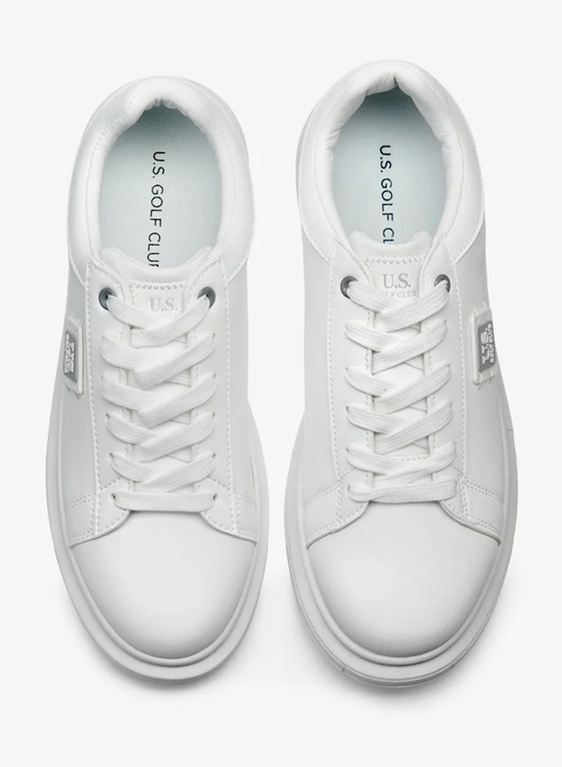 U.S. Golf Club  Men's Casual Lace-Up Sneakers White for Men | Best Price UAE