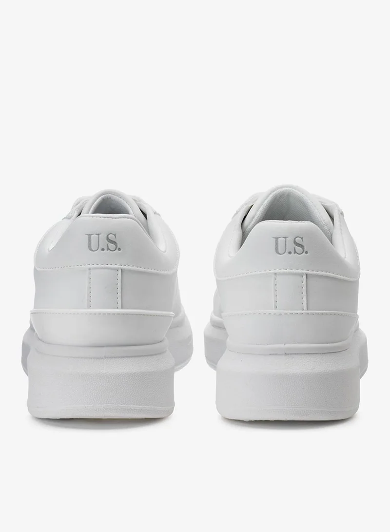 U.S. Golf Club  Men's Casual Lace-Up Sneakers White for Men | Best Price UAE