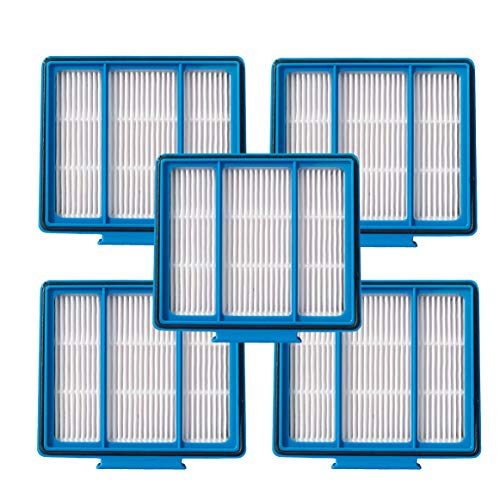 Avaenzo 5Pack Replacement HEPA Filter for Shark IONIQEZ AI Series Vacuum AV2501AE RV1001AE AV910911S912S915S AV753 RV100AE UR1000SR AV2001WD RV1001 AV752 AV2820S Part Fit RVFFK950 5