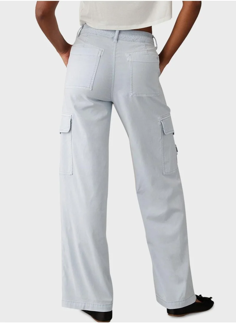 امريكان ايجل High Waist Cargo Pants