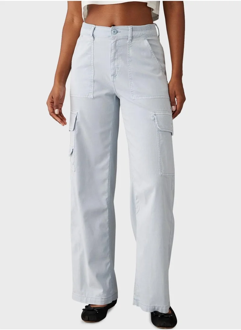 امريكان ايجل High Waist Cargo Pants