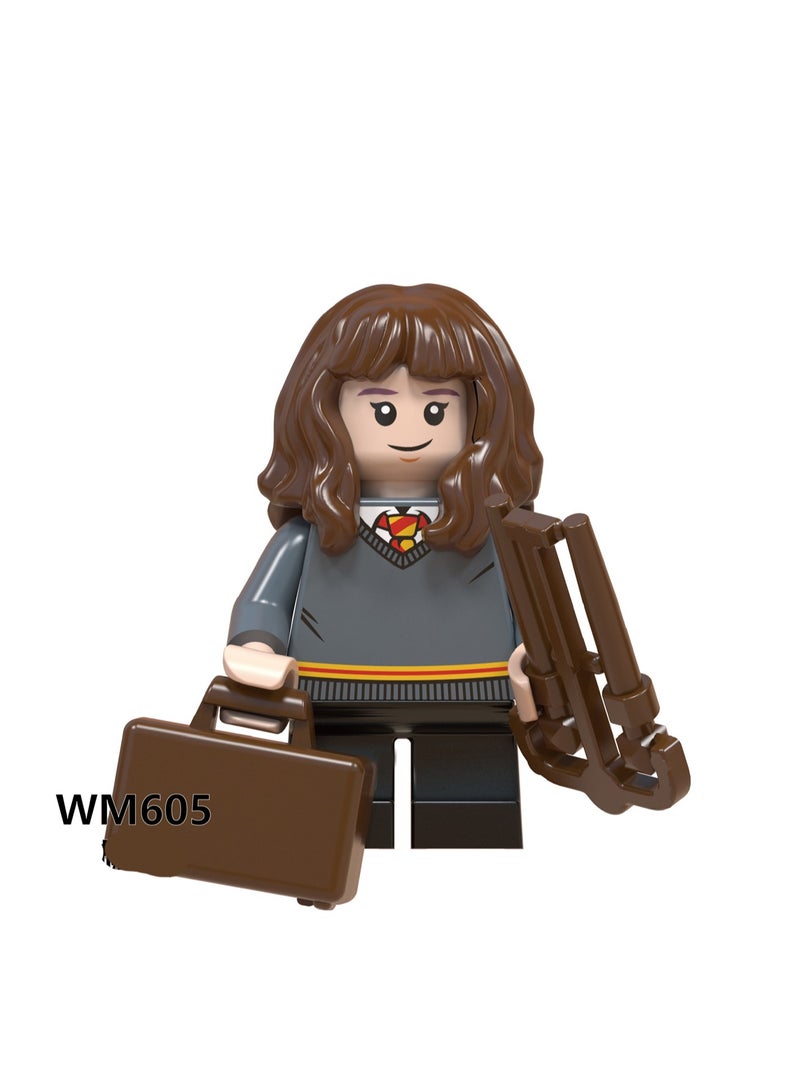 مجموعة من 7 قطعة من مكعبات البناء من سلسلة هاري بوتر، ألعاب صغيرة مناسبة للأولاد، حقيبة هدايا - Image 4