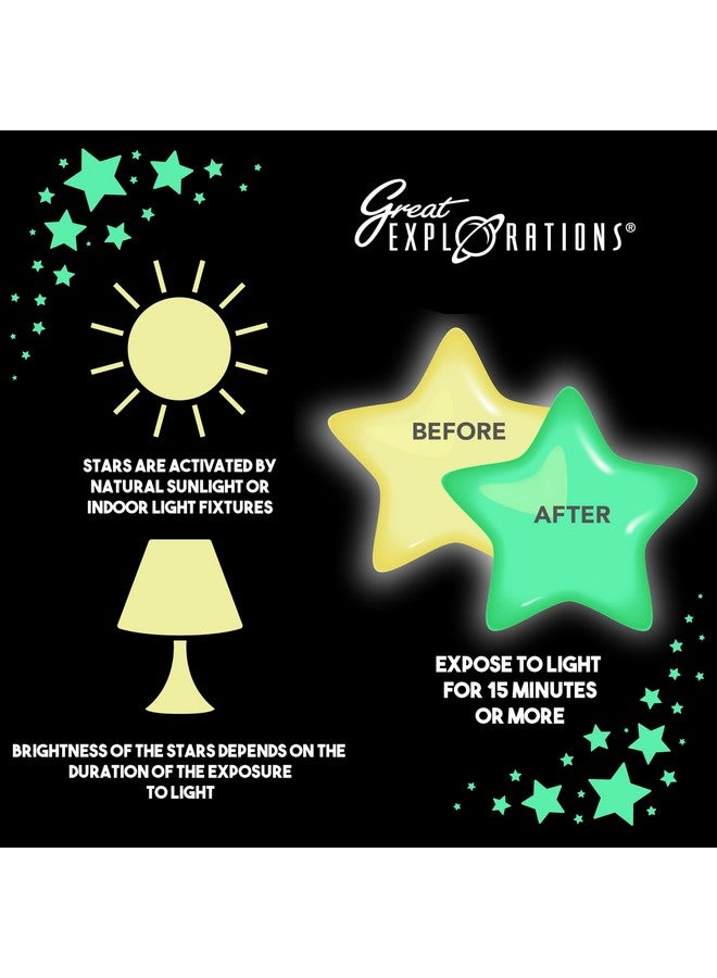 University Games Great Explorations Glow In The Dark Wonder Stars (50 Stars) - Image 4