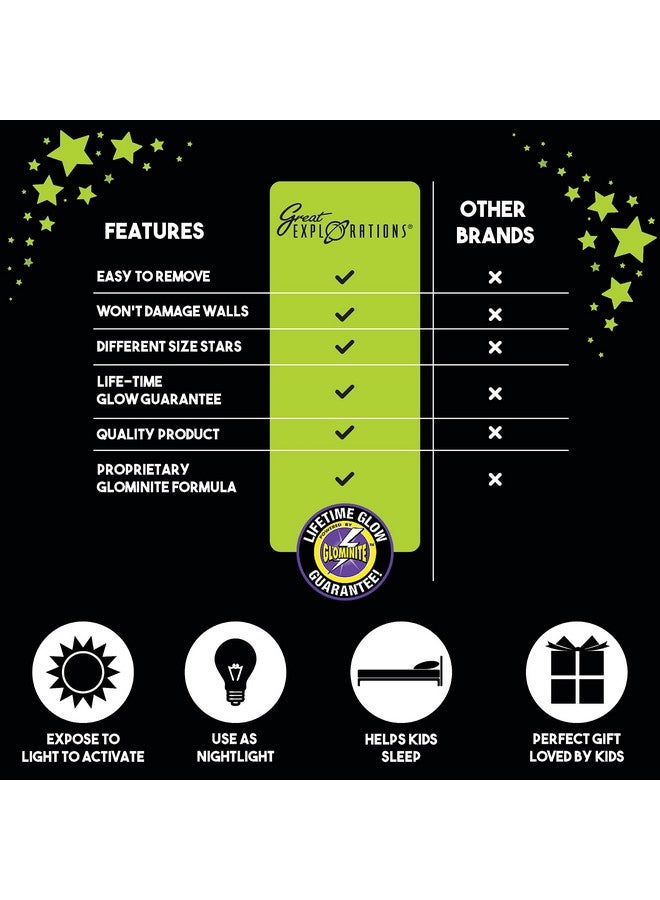 University Games Great Explorations Glow In The Dark Wonder Stars (50 Stars) - Image 5