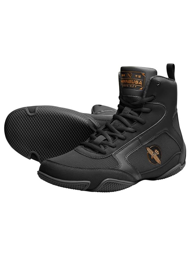 Hayabusa HAYABUSA PRO BOXING SHOES BLACK - Image 1