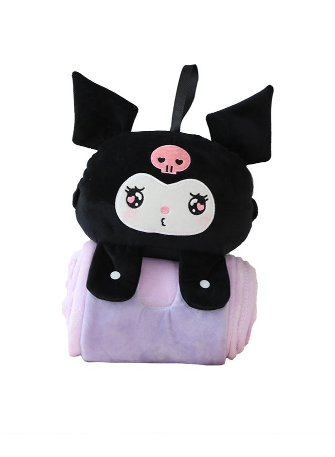 general Kuromi car headrest office air conditioning blanket multi-functional pillow combines aesthetics and practicality - Image 1