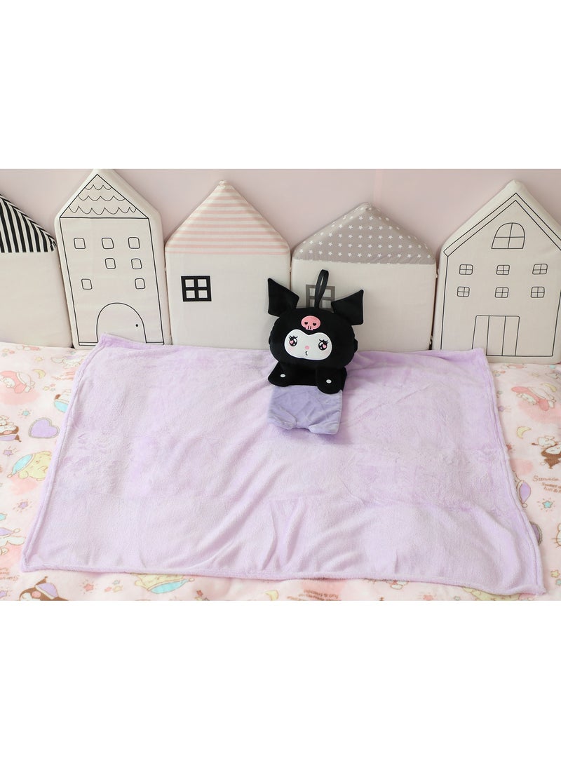 general Kuromi car headrest office air conditioning blanket multi-functional pillow combines aesthetics and practicality - Image 3
