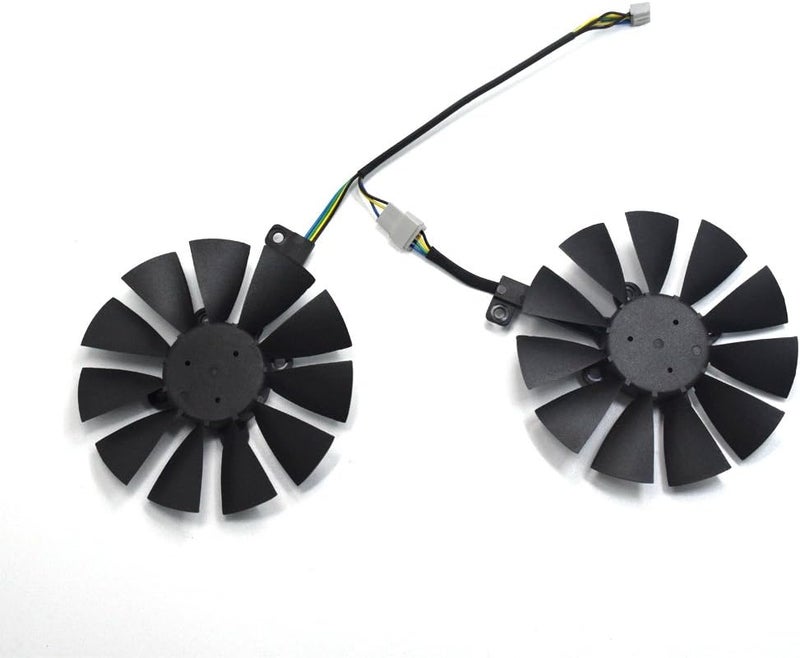 inRobert A Pair Cooling Fan for ASUS Dual Series GTX 1070 1060, RX 480 Graphics Card Cooler (T129215SU) - Image 4