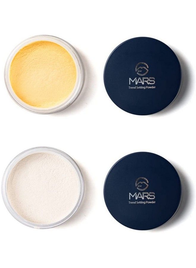 Mars Trend Setting Matte Loose Powder Compact (Banana+Soft Light 24 G) - Image 1