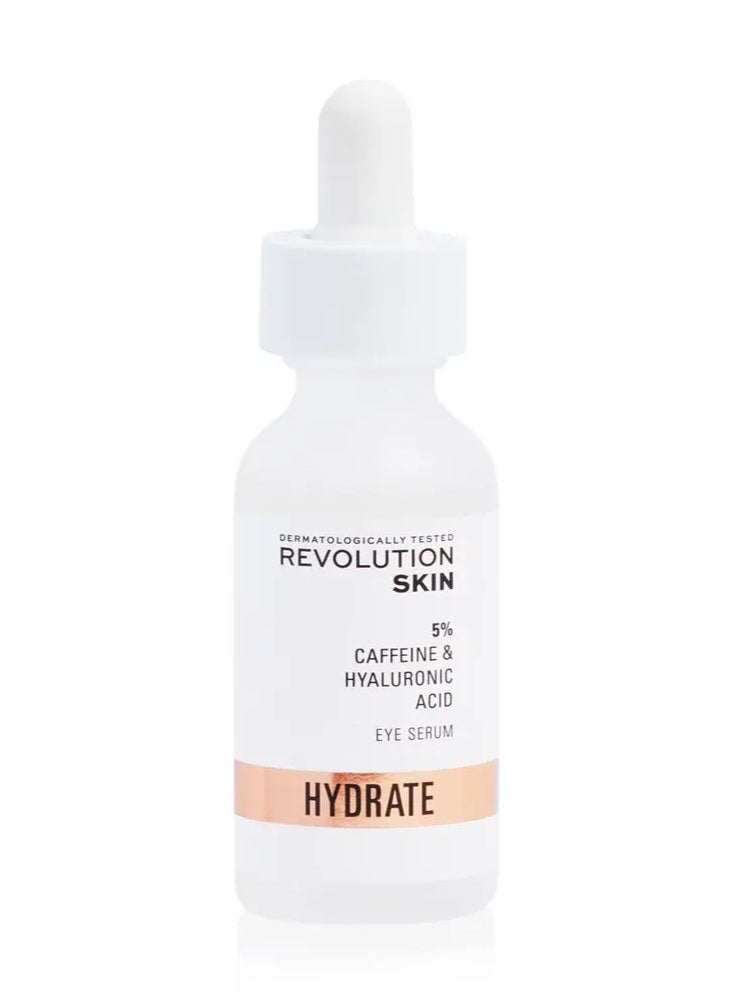 REVOLUTION Revolution Skincare Targeted Under Eye Serum - 5% Caffeine Solution + Hyaluronic Acid  - Image 1