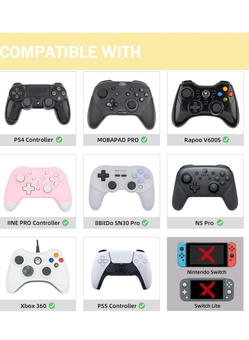 2-Piece Galaxy Thumb Grip Set For PS4/PS5 Controllers ﻿ - Image 3