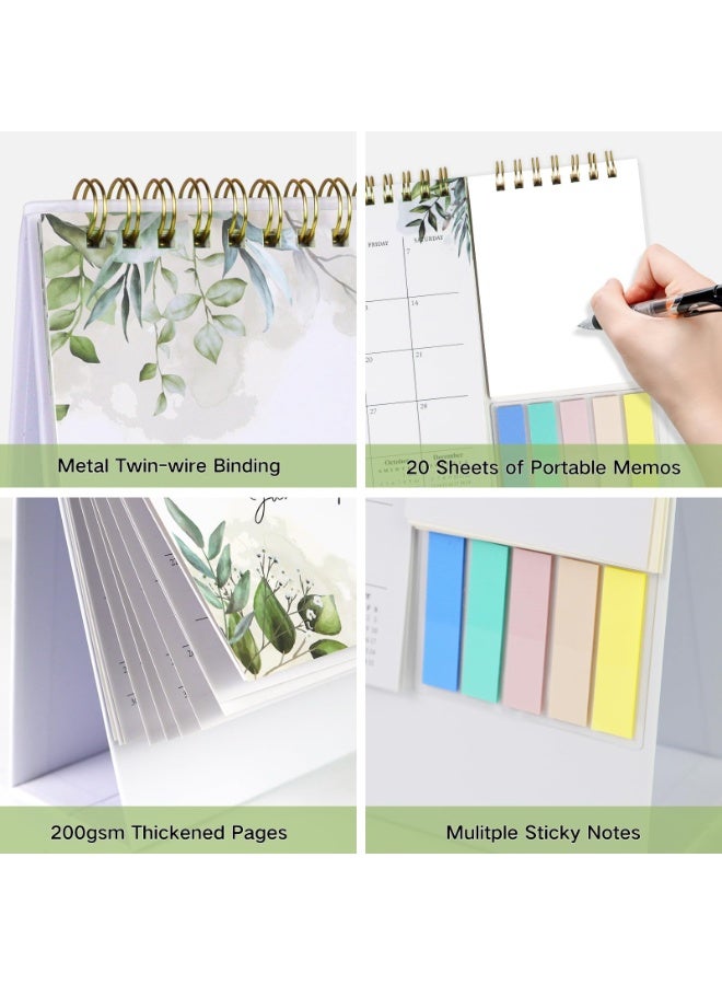 كيلا تقويم سطح المكتب 2026 تقويم صغير قابل للطي، مناسب للمكتب المنزلي وسطح المكتب، تقويم مكتب صغير 2026 من يناير إلى ديسمبر، مخطط شهري مع قائمة مهام وملاحظات لاصقة - Image 5