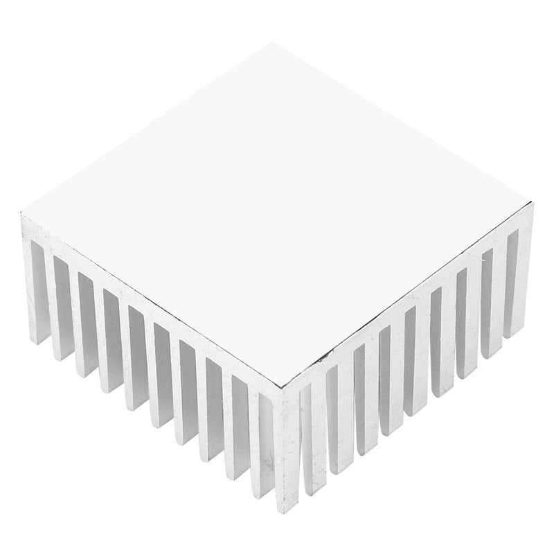 Silver Aluminum Heatsink Module 40x20x40mm Cooling Fin for Fan Board - Image 3