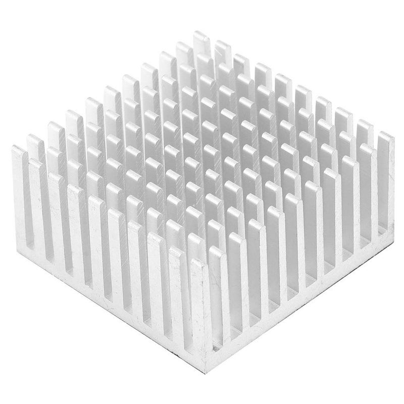Silver Aluminum Heatsink Module 40x20x40mm Cooling Fin for Fan Board - Image 5