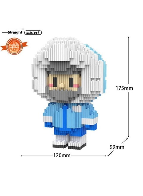 [8819 Series] Has Been Spelled Scblock Micro Building Blocks For The Elderly BOBO Toys Outlets-Color:SCL8819_09
