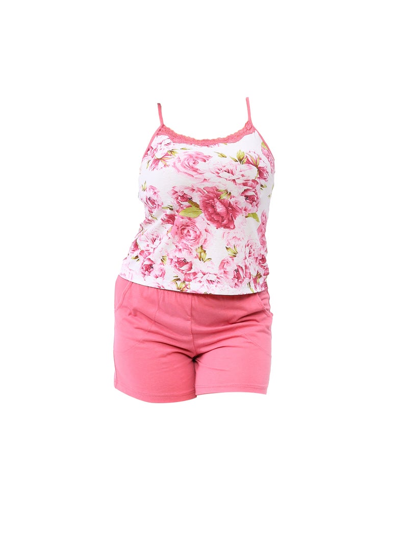 Dadoush Short pajama set and elegant blouse perfect for summer hot weather  - Image 4