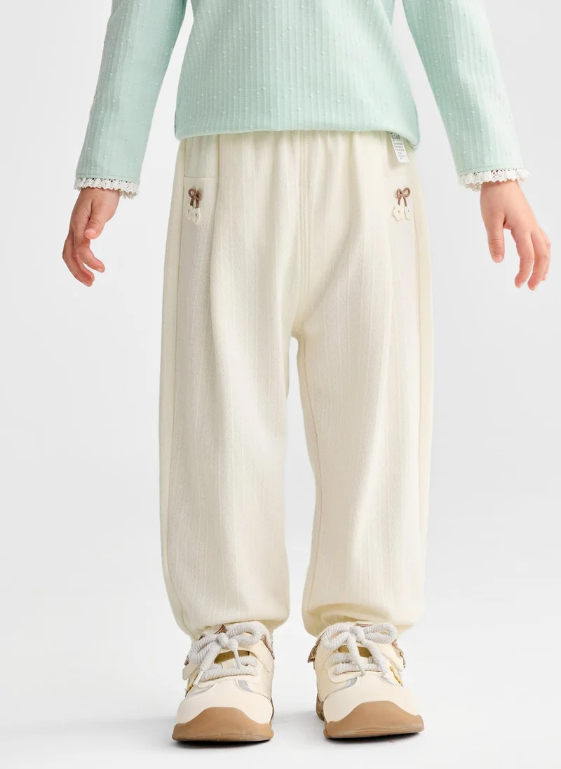 بالابالا Girl Toddler Knitted trousers