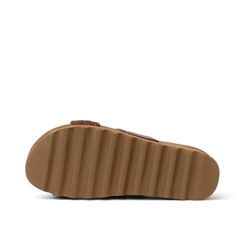 Reef Cushion Vista Hi Women's Comfort Platform Sandals Chocolate - 8 Medium - Image 3