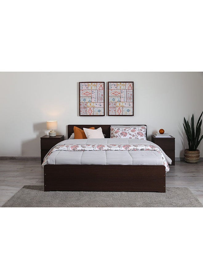 Pan Home - 4 -Pc Malmo Bedroom Set 160x200 Cm | Panel Board | Queen Size - Image 1
