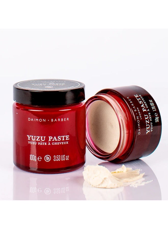 Daimon Barber Yuzu Styling Paste 50g – Lightweight Hair Paste with Natural Hold and Citrus Yuzu Scent for Flexible, Textured Styling - Image 3
