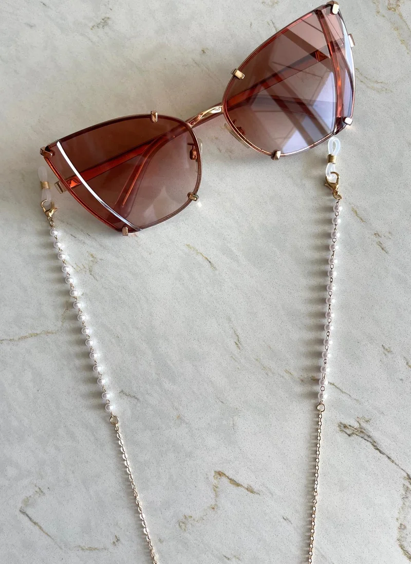 انيتاس Many Pearls Sunglasses Chain