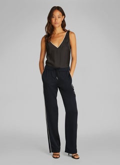 CALVIN KLEIN Satin High Waist Pants  - Image 4