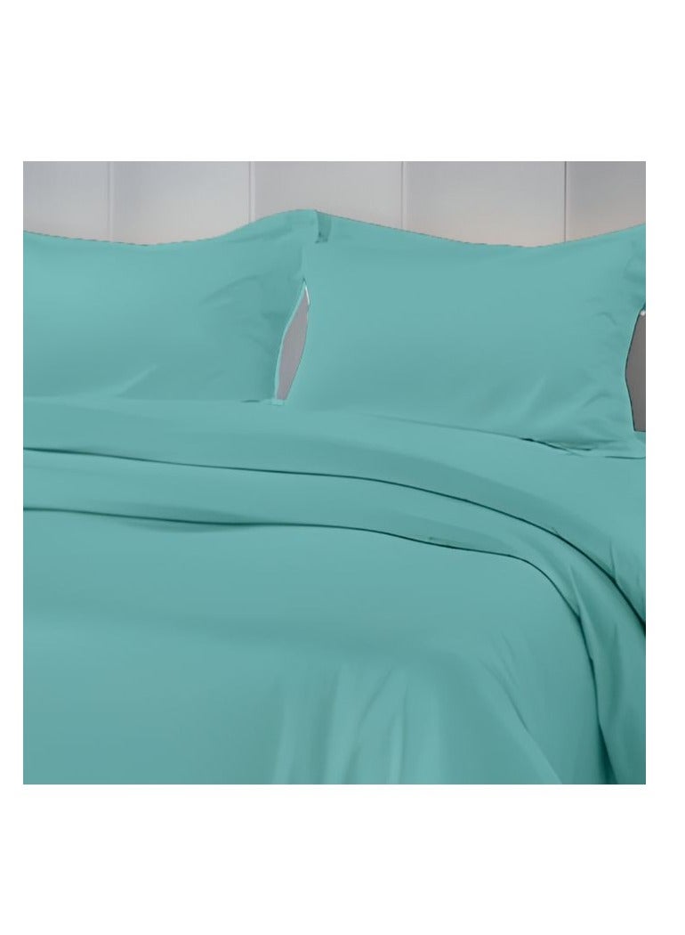 BYFT Orchard Exclusive (Sea Green) King Size Duvet Cover (245 x 265 + 30 Cm -Set of 1 Pc)  Cotton percale Weave, Soft and Luxurious, High Quality Bed linen -180 TC  - Image 3