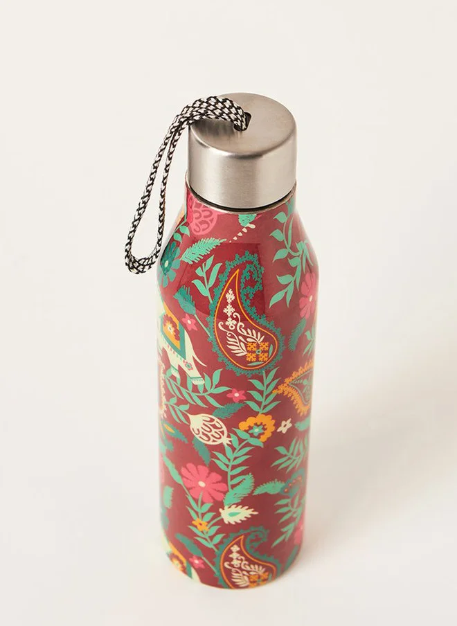 Chumbak Paisley Tusker Steel Bottle
