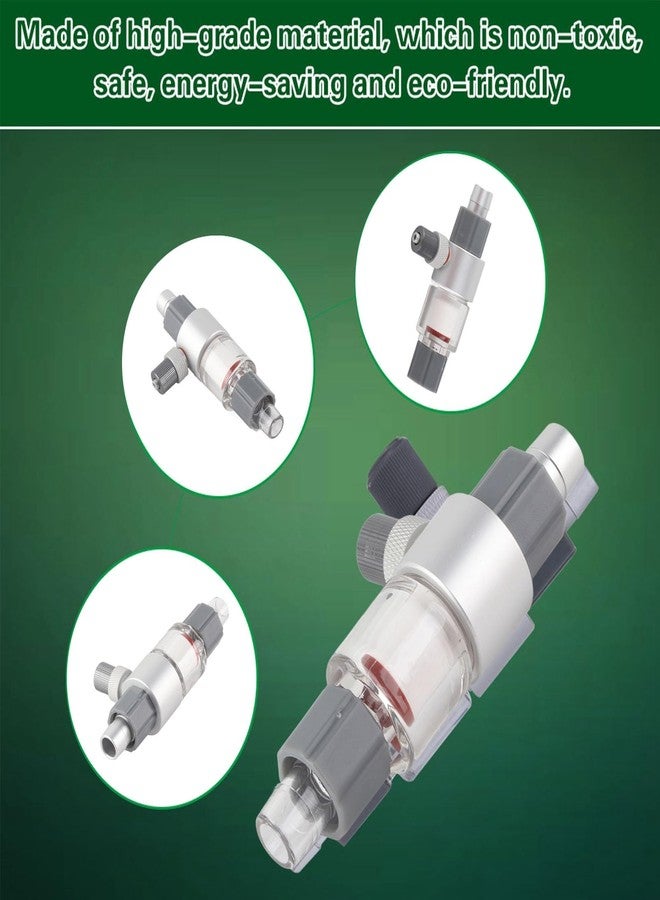 Beufee Aquarium Co2 Atomizer, 2 Types Aquarium Co2 Diffuser Carbon Dioxide Atomiser Inline Co2 Diffuser Inline Co2 Atomizer Diffuser - Image 4