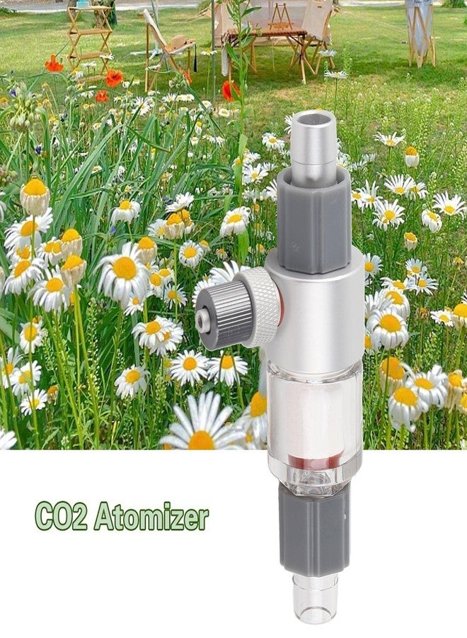 Beufee Aquarium Co2 Atomizer, 2 Types Aquarium Co2 Diffuser Carbon Dioxide Atomiser Inline Co2 Diffuser Inline Co2 Atomizer Diffuser - Image 3