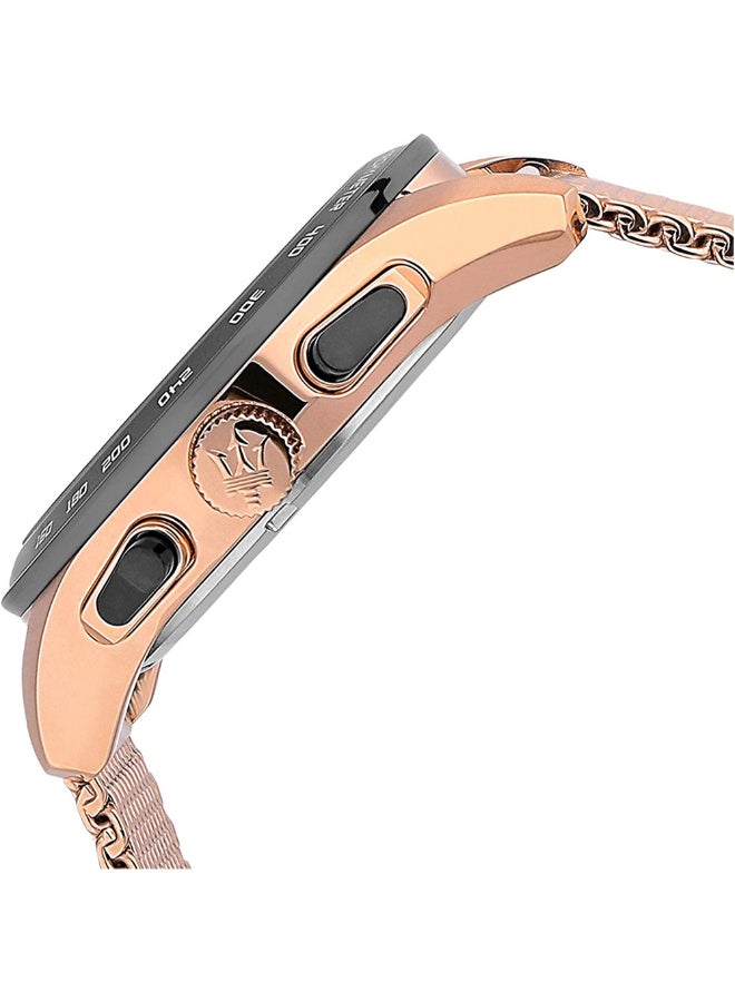 Maserati ساعة ماسيراتي للرجال بتصميم ترغواردو بعرض تناظري كواتز بلون وردي ذهبي مع واجهة بيضاء - R8873612011 - Image 2