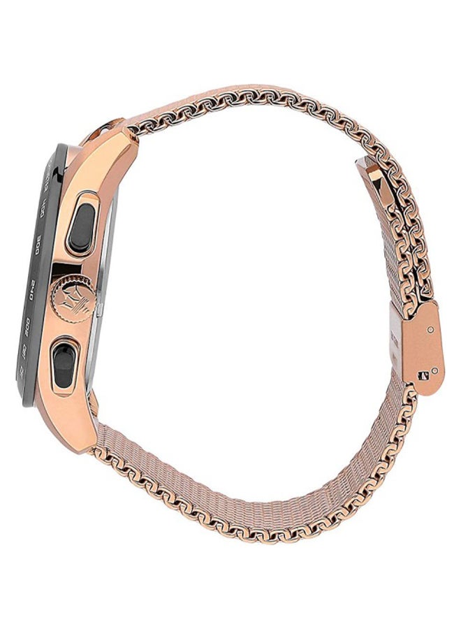 Maserati ساعة ماسيراتي للرجال بتصميم ترغواردو بعرض تناظري كواتز بلون وردي ذهبي مع واجهة بيضاء - R8873612011 - Image 4