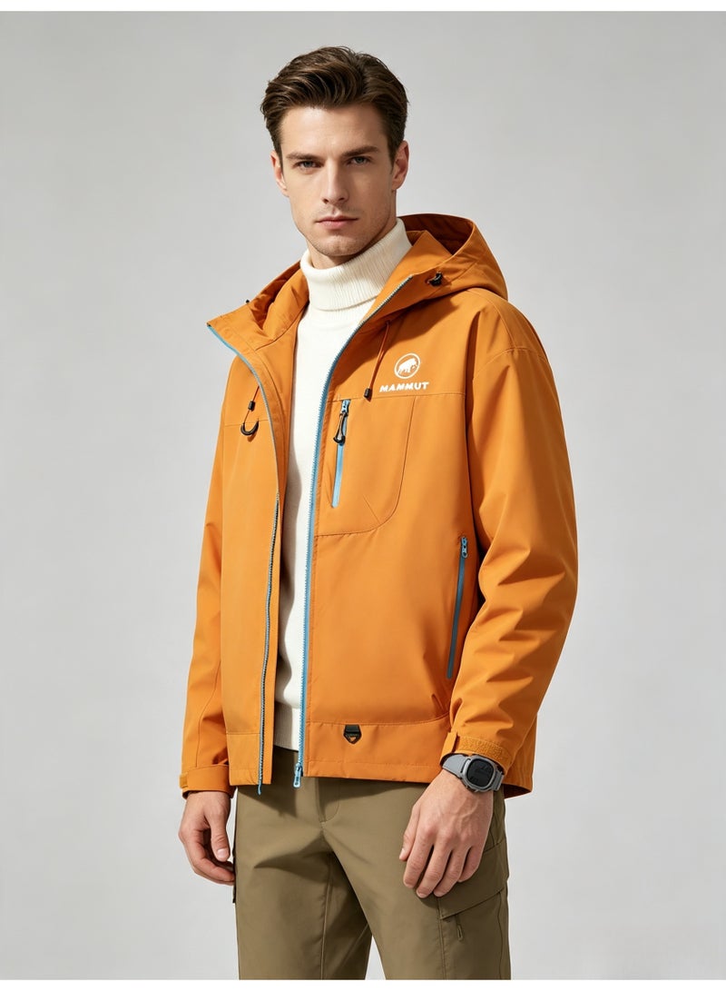 Mammut outdoor jacket for men and women windproof waterproof hooded mountaineering jacket - Image 3