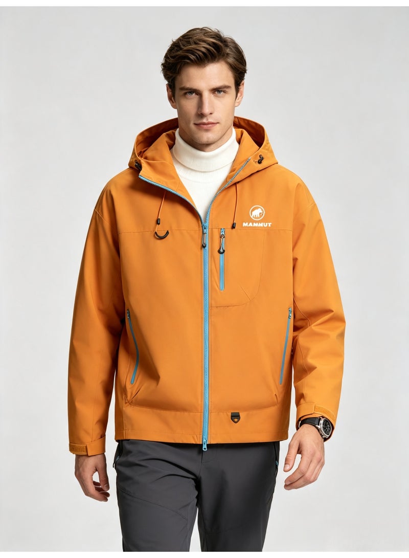 Mammut outdoor jacket for men and women windproof waterproof hooded mountaineering jacket - Image 1