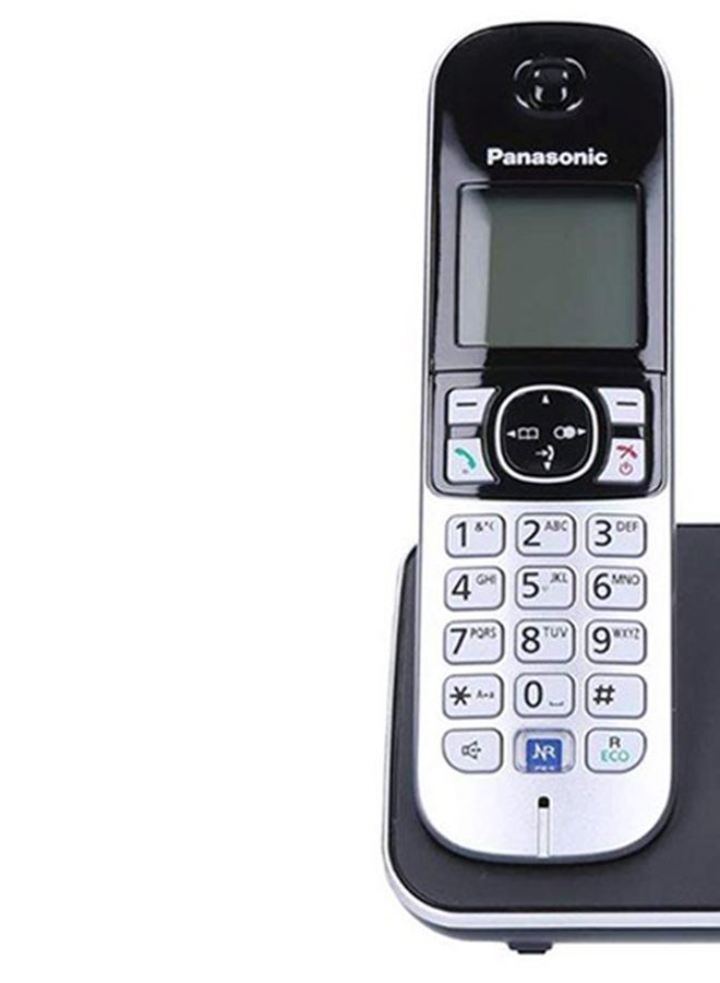 Panasonic KX-TG6811UEB Cordless Table Top Telephone Black/Silver/Grey - Image 4