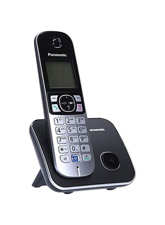 Panasonic KX-TG6811UEB Cordless Table Top Telephone Black/Silver/Grey - Image 2
