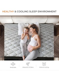 ECONO Econo 26cm Pocket Spring Mattress, Individually Wrapped Coils Innerspring Hybrid King Mattresses, Medium Firm Feel, Breathable Double Bed Mattress For Support And Pressure Relieve (180x200x26cm)  - Image 4