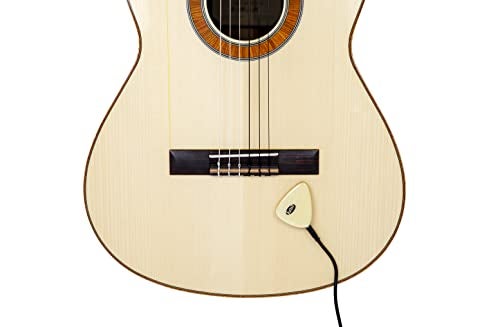 KNA AP-1 Universal Stick-On Piezo Pickup – Natural Acoustic Tone, Guitar, Uke, Harp Drums, Percussion, Easy No-Mod Installation, Passive No-Battery, Compatible with Nearly All Acoustic Instruments - Image 2