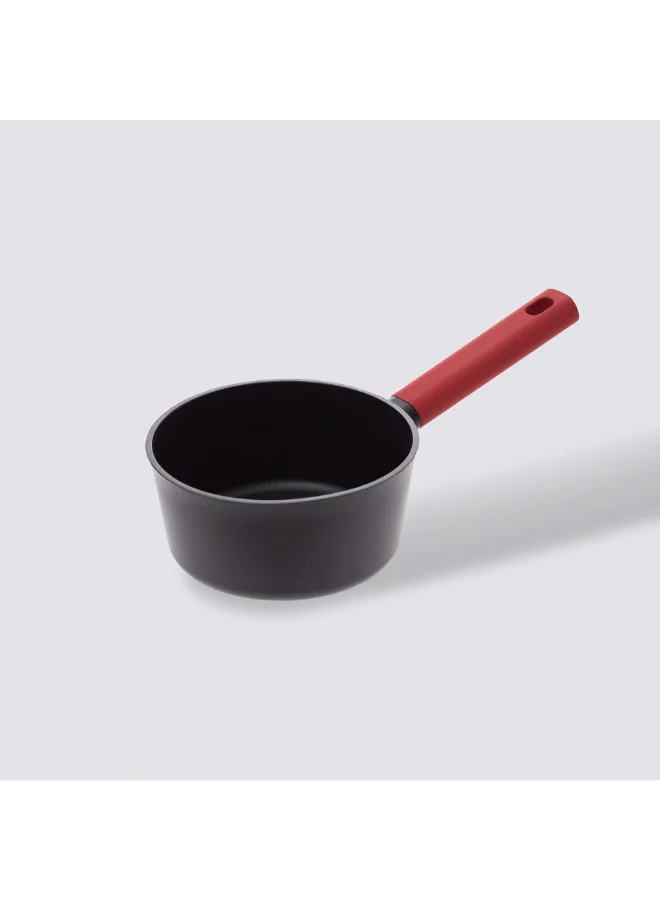 Five Simply Smart Silitop Forged Aluminium Saucepan Black and Red 16 cm 151395
