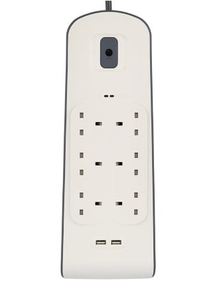 6 Way Surge Protection Strip With 2 USB Charging 2M - pzsku/ZB0D3866D10EA8FDB64FDZ/45/_/1737534341/2a96b0bd-b0c6-4cfb-b6bf-7b4bb112a00e