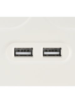 belkin 6 Way Surge Protection Strip With 2 USB Charging 2M  - Image 3