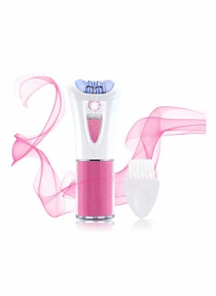 SYOSI Facial Epilator, Cordless Facial Hair Removal for Women Face & Body Hair Remover, Electric Mini Epilator with LED Light, Bikini Trimmer for Facial Body Armpit Bikini Leg  - Image 1