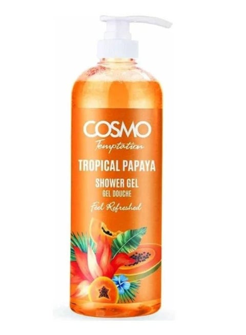Tropical Papaya Shower Gel 1000ml