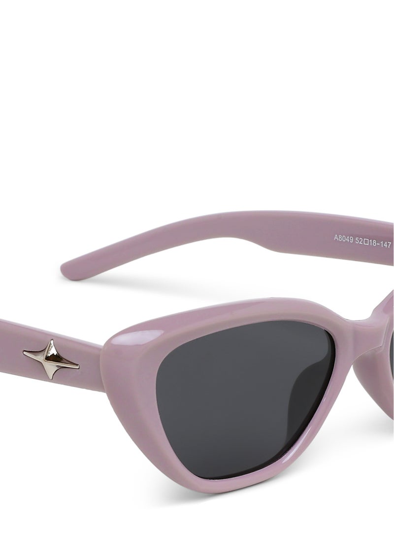 London Rag Cat Eye Sunglasses in Purple - Image 4