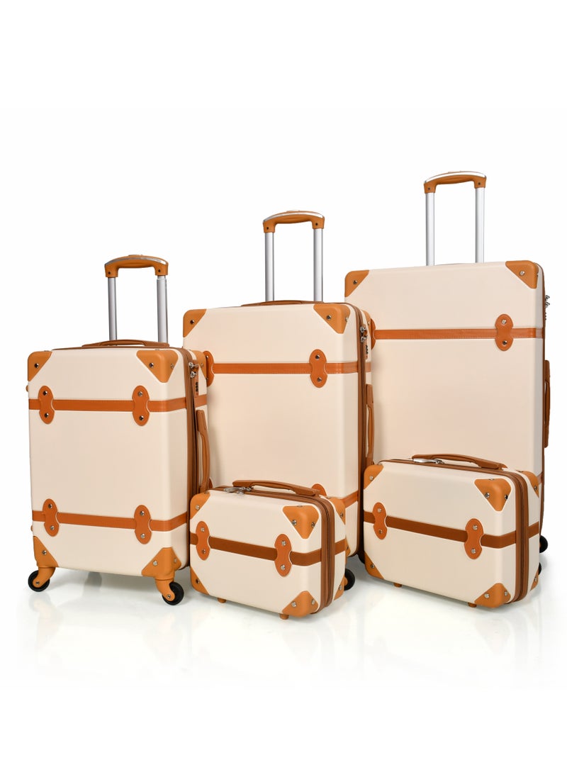 MORANO Morano Classic 7-Piece Luggage Trolley Bag Set with Spinner Wheels Size: 32''-28''-24''-20''-16''-14''-12'' Inches  - Image 2