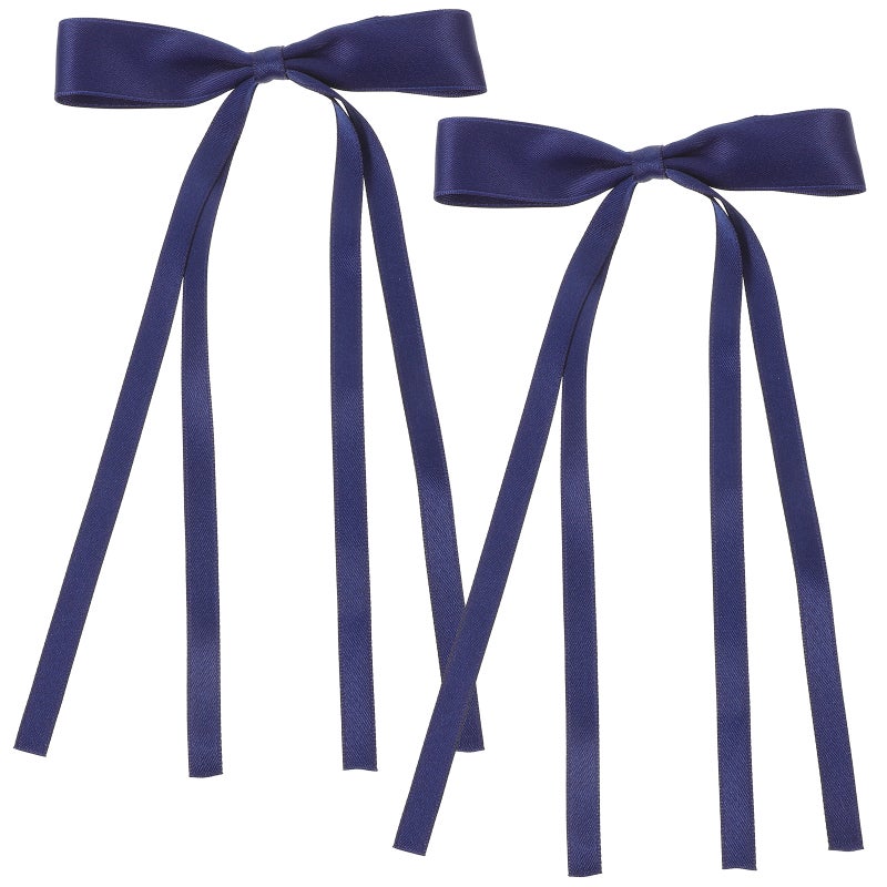 2pcs Hair Clips Women Hair Bows Girls Hair Clips Tail Hair Clip Wedding Hair Accessories - Image 1