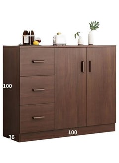 Elegant Wall-Mounted Cabinet for Home Living Room Storage 100cm