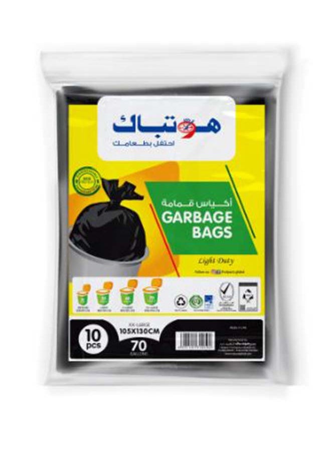 Hotpack HOTPACK-Garbage Bag, 70 Gallon, 10 Pieces  - Image 2